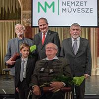 Bodor Ádám, Vashegyi György, Kásler Miklós és Czakó Gábor