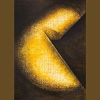 Fénytörések – 2017, vegyes technika, vászon, 50×60 cm