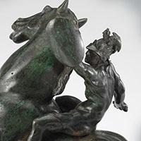 Leonardo da Vincinek tulajdonítva: Lovas, 16. sz. első fele (c) Szépművészeti Múzeum